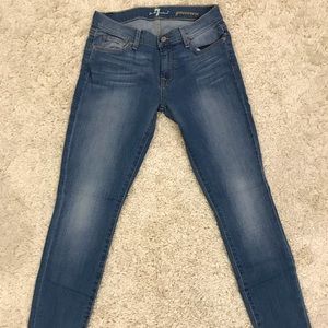 7 for all mankind Genevieve skinny jeans